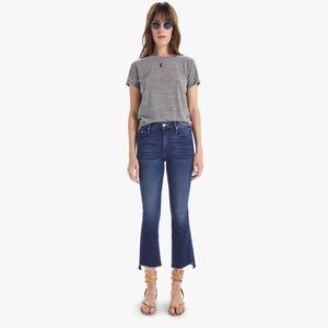 Mother Denim Jeans The Insider Crop Step Fray Boot
Cut Medium Wash, Size 26